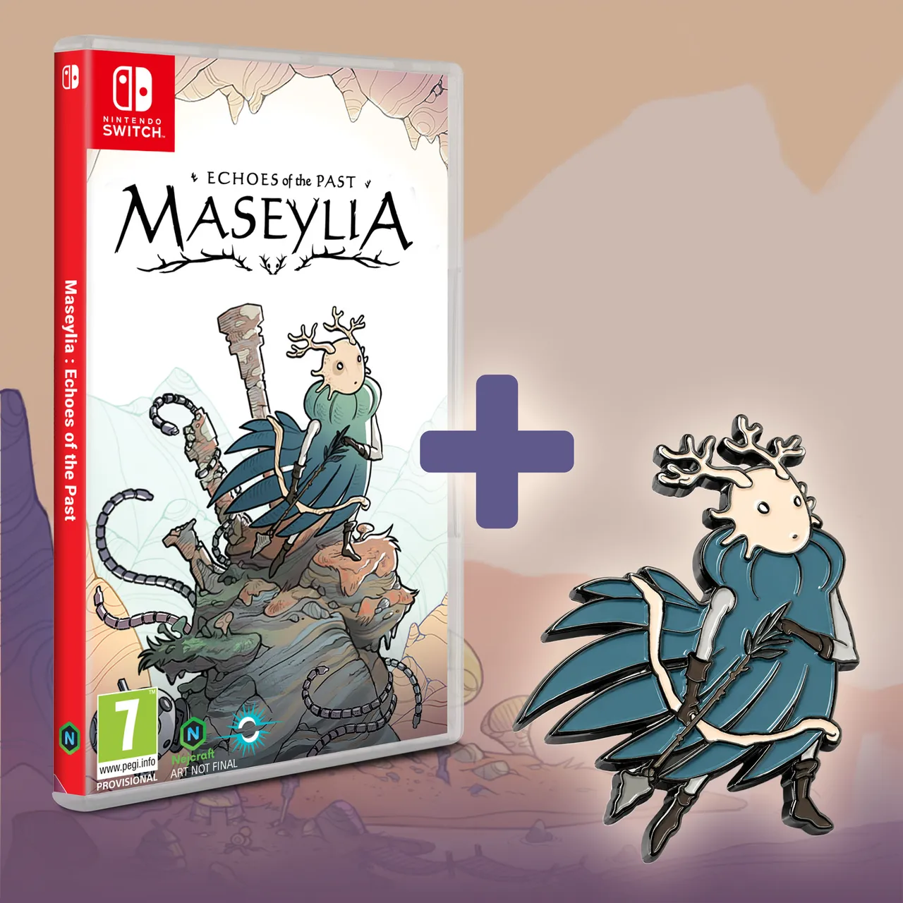Maseylia: Echoes of the Past + Enamel Pin NS & PS5